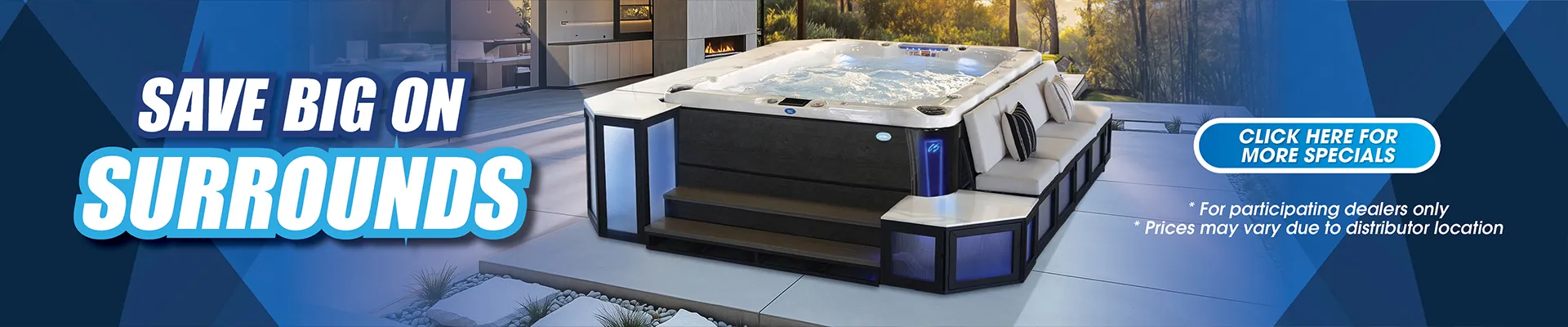 Calspas hot tub being used in a family setting - Frederick