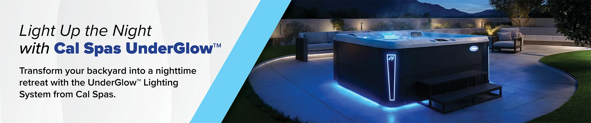 Calspas hot tub being used in a family setting - Frederick